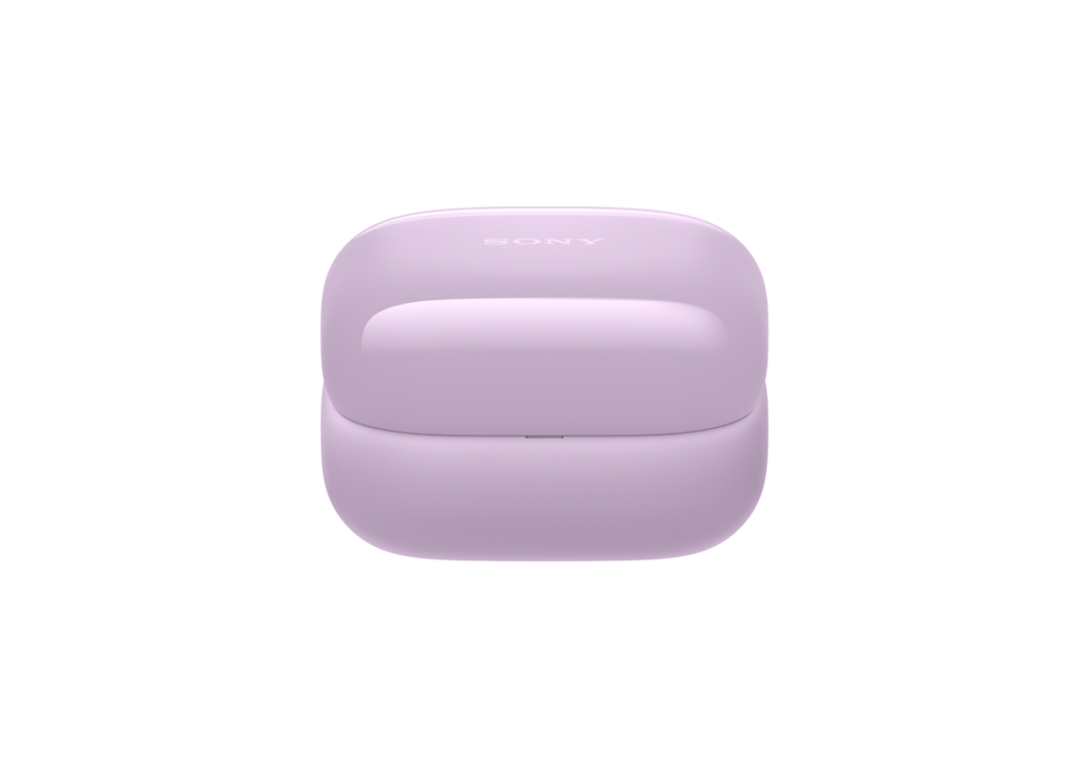 Sony LinkBuds Clip Open-Ear True Wireless Earphones - Lavender - product view