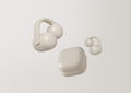 Sony LinkBuds Clip Open-Ear True Wireless Earphones - Greige - product view