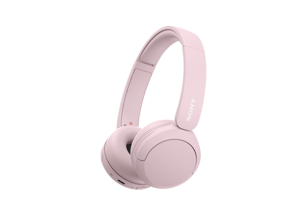 Sony WH-CH520 Wireless On-Ear Headphones - Pink - product view
