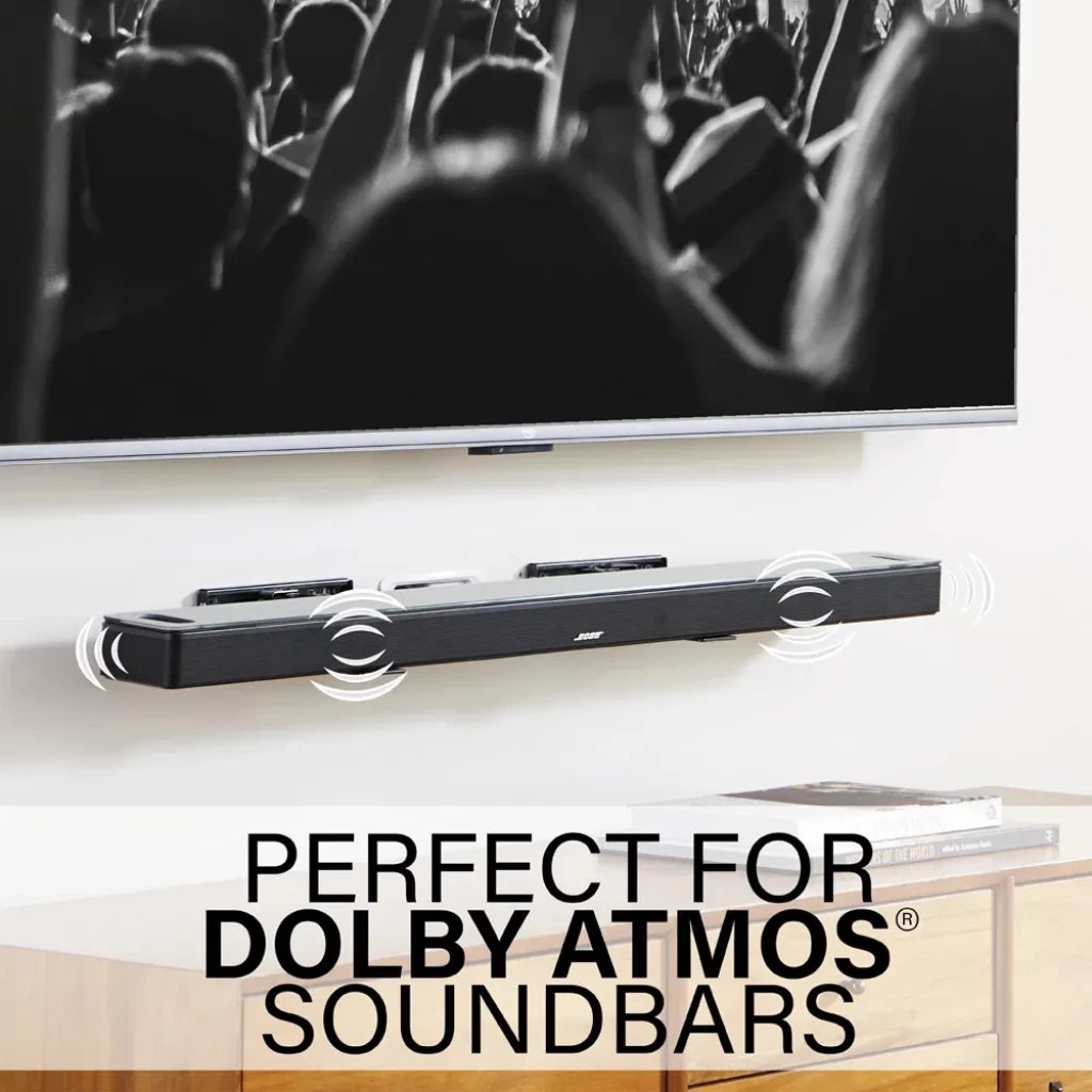 SANUS Universal Extendable Soundbar Wall Mount - official product image