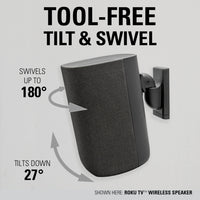 SANUS Universal Speaker Wall Mounts Pair - official product image
