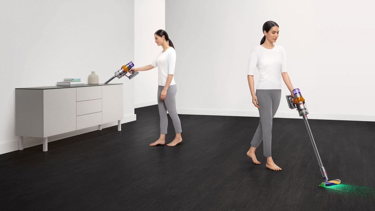Dyson V15 Detect Absolute Cordless Vacuum Cleaner - Yellow/Nickel - product view