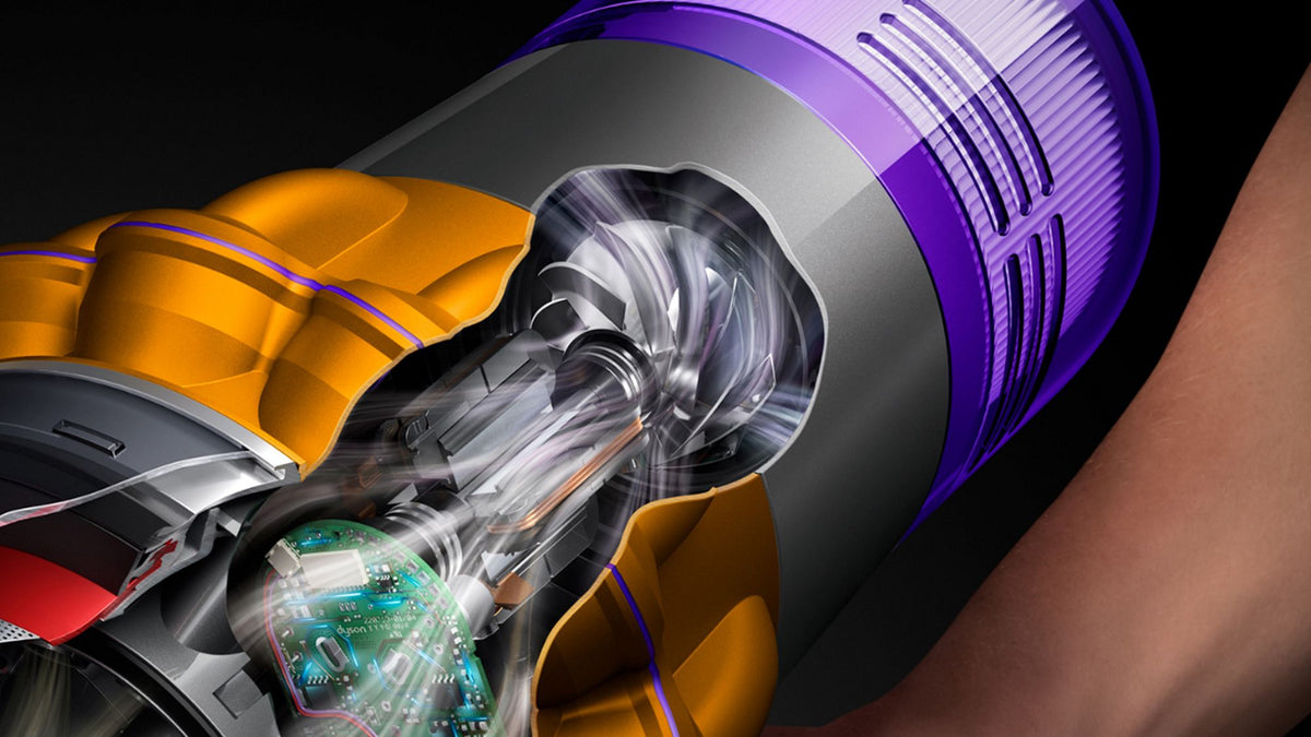 Dyson V15 Detect Absolute Cordless Vacuum Cleaner - Yellow/Nickel - product view