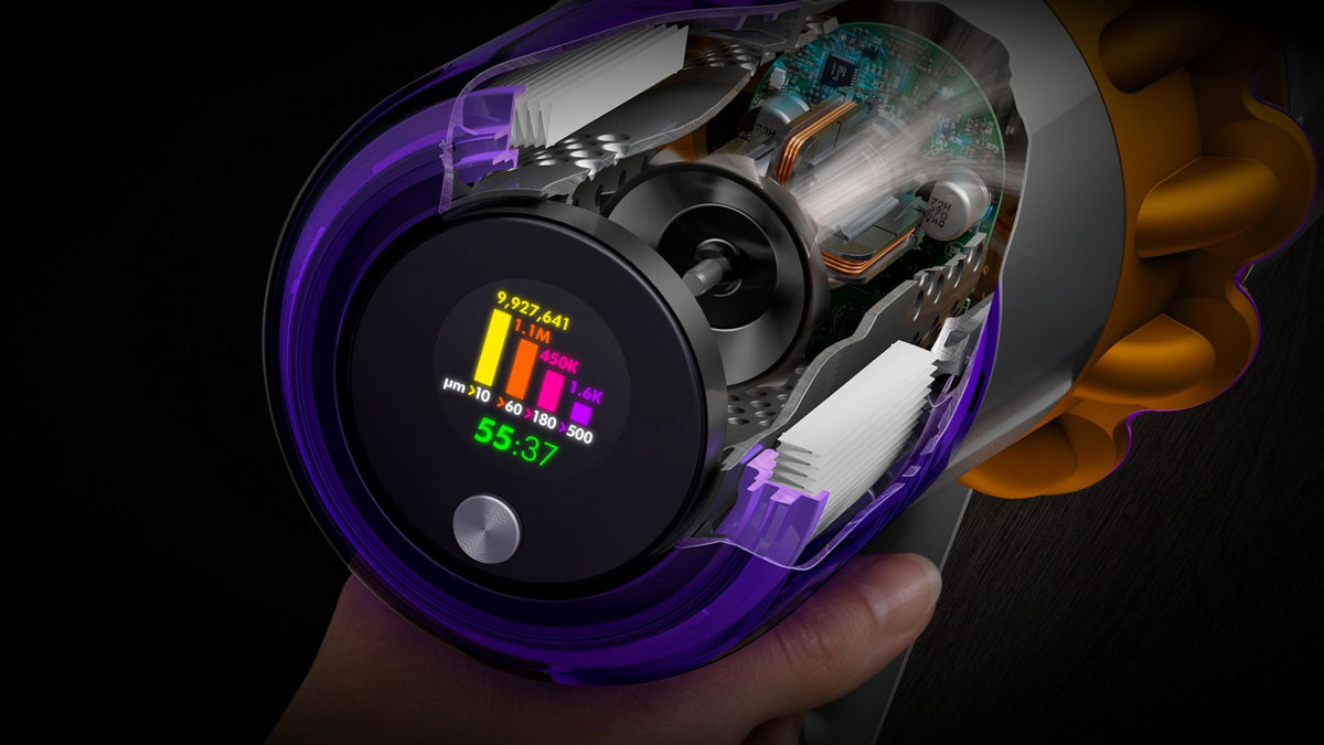 Dyson V15 Detect Absolute Cordless Vacuum Cleaner - Yellow/Nickel - product view
