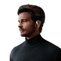 Shokz OpenFit Pro Open-Ear True Wireless Earphones, White product image