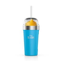 Ninja SLUSHi insulated bubble cup with lid and straw in Bright Blue