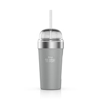 Ninja SLUSHi insulated bubble cup with lid and straw in Grey