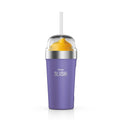 Ninja SLUSHi insulated bubble cup with lid and straw in Purple