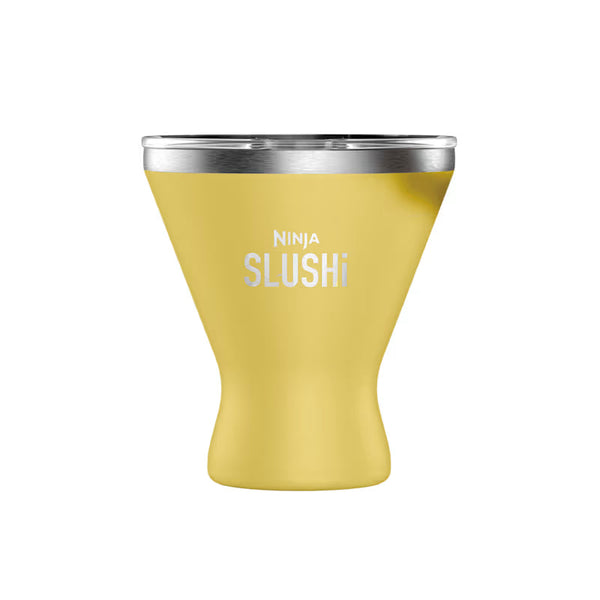 Ninja SLUSHi insulated cocktail cup with lid in Yellow, studio product shot