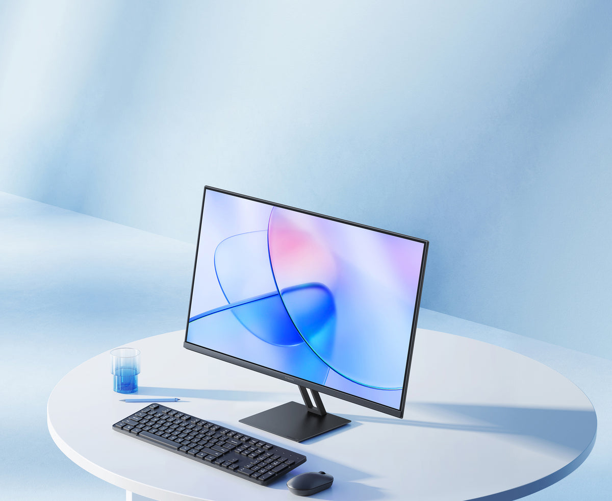 Xiaomi Monitor A27i 27" Full HD IPS 100Hz Monitor - on a desk