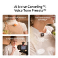 DJI Mic Mini 2S Wireless Microphone (2 TX + 1 RX + Charging Case) - AI noise cancelling