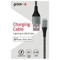 Groov-e MFI Lightning to USB-A Charging Cable 1m - official product image