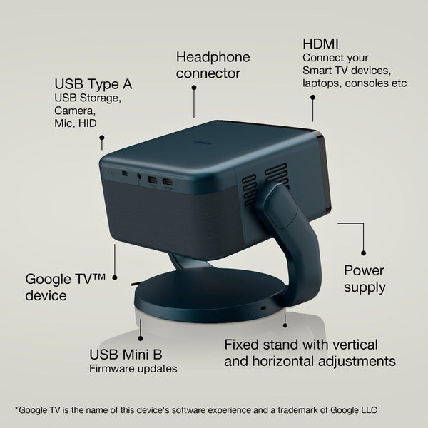 Epson EpiqVision Mini EF-22N Full HD Smart Laser Projector | V11HB38440 Epson Projector Euronics Ireland