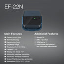 Epson EpiqVision Mini EF-22N Full HD Smart Laser Projector | V11HB38440 Epson Projector Euronics Ireland