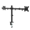 Groov-e Universal Dual Desktop Monitor Arm Black - official product image