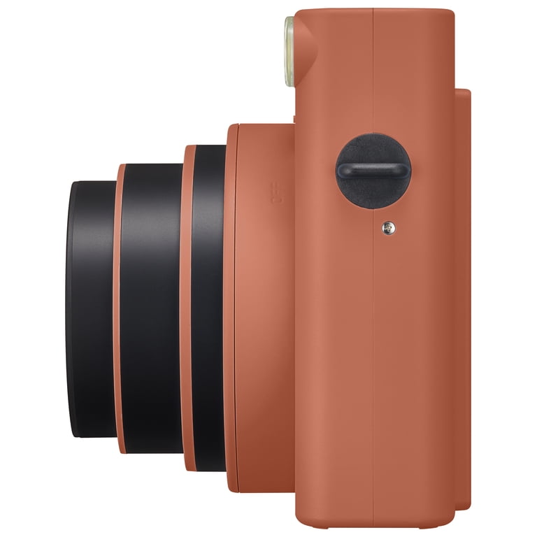 FUJIFILM instax SQUARE SQ1 Instant Camera Terracotta Orange - three-quarter view