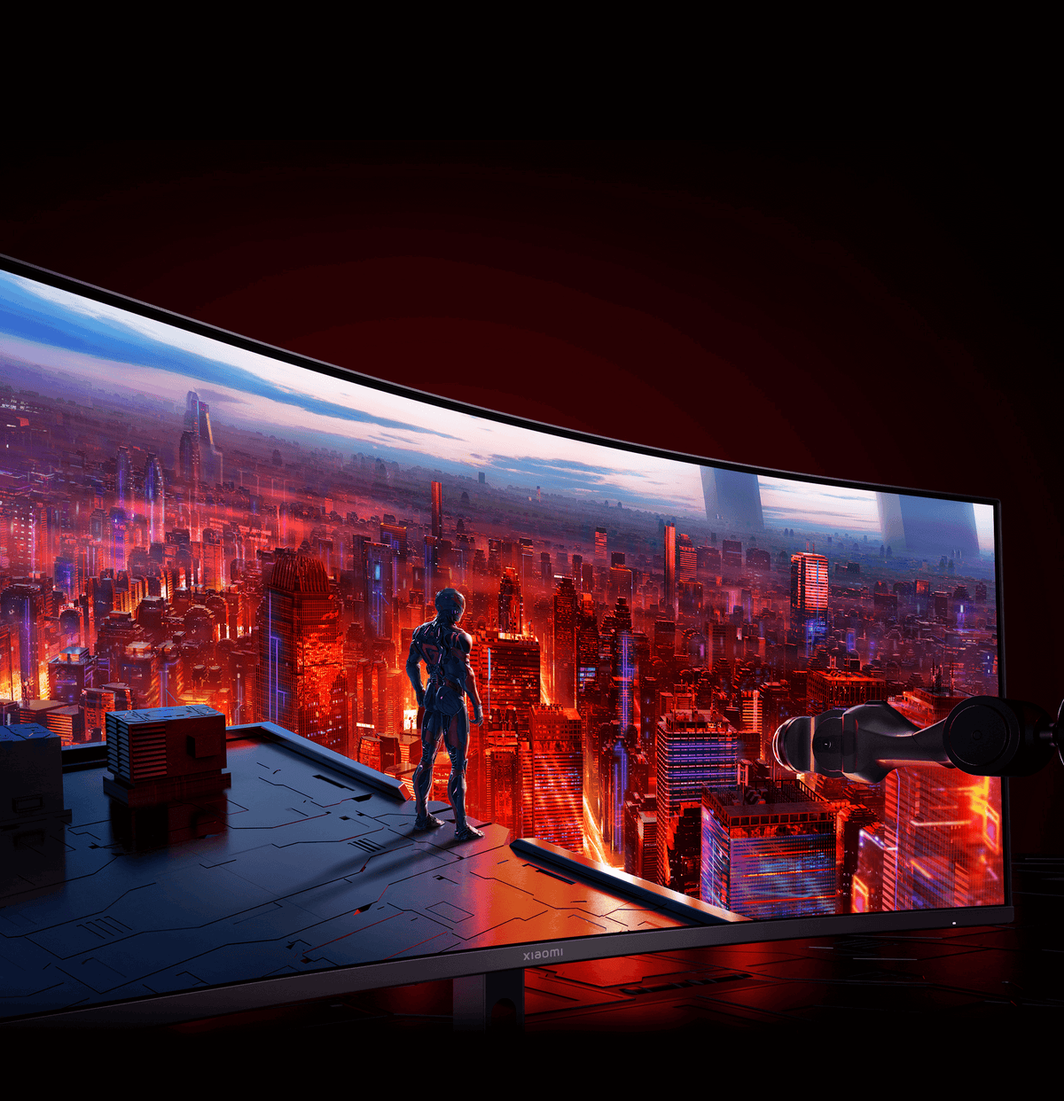 Xiaomi G34WQi 34" WQHD 180Hz Curved Gaming Monitor - curved screen