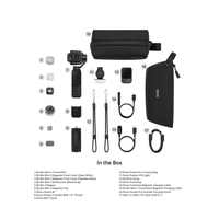 DJI Osmo Pocket 4P 4K Gimbal Camera Vlog Combo - Black - what's in the box