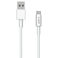 Groov-e USB-C to USB-A Charging Cable 2m White - official product image