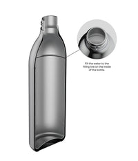 Aarke To-Go Bottle for Carbonator 3, 1L — fill line detail