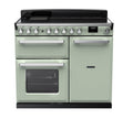 Rangemaster Estel Deluxe 100 Induction range cooker in Mint with Chrome trim