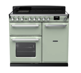 Rangemaster Estel Deluxe 100cm Induction Range Cooker - Mint with Chrome Trim | ESDL100EIPMNT/CM1