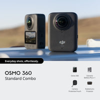 DJI Osmo 360 8K 360° Camera Standard Combo - Standard Combo contents