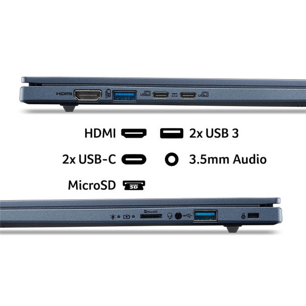 Acer Aspire AI Qualcomm SD X1 16G 1TB 14" Blue | NX.JP3EK.003