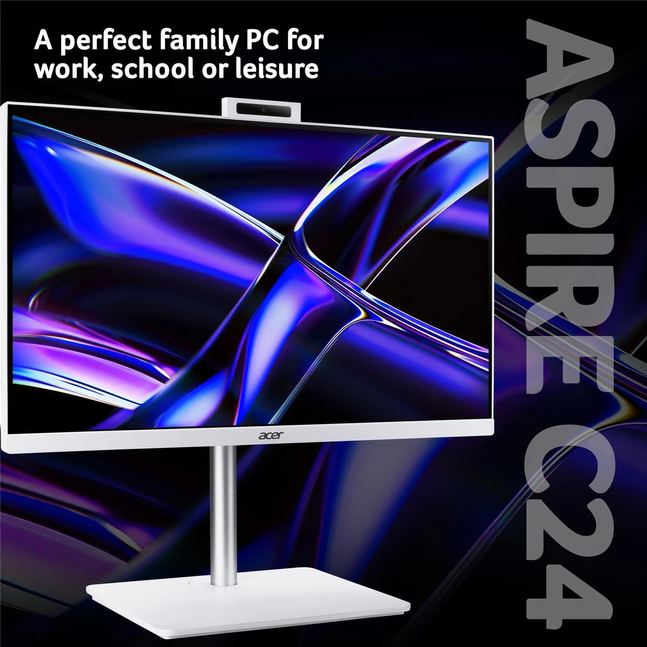 Acer C24-A CORE 5-120 8G 1TB 24" WIN 11 HOME | DQ.BRNEK.002EX