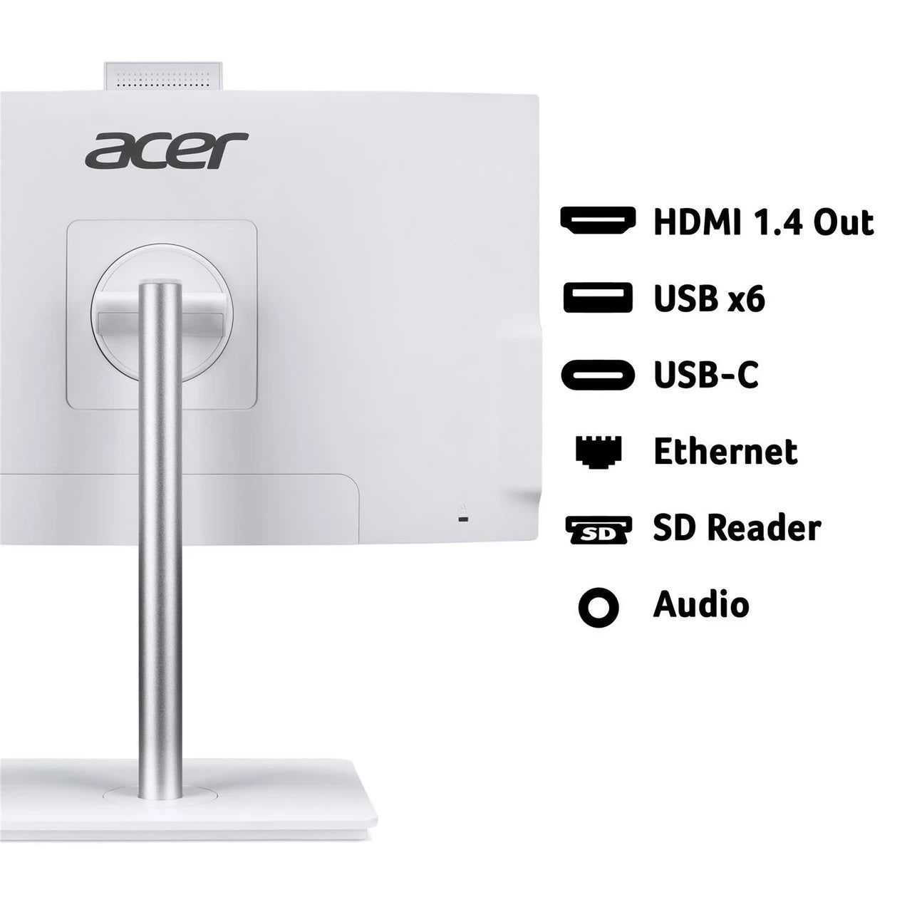 Acer C24-A CORE 5-120 8G 1TB 24" WIN 11 HOME | DQ.BRNEK.002EX