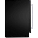 Amica Freestanding 30cm 19 Bottle Black Wine Cooler | AWC300BL Amica Wine Cooler Euronics Ireland