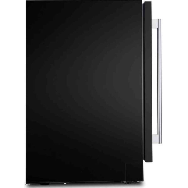 Amica Freestanding 30cm 19 Bottle Black Wine Cooler | AWC300BL Amica Wine Cooler Euronics Ireland