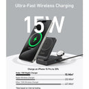 Anker MagGo Wireless Charging Station 15W Foldable 3-in-1 Bundle Cable and Charger | B2557211 Anker Euronics Ireland
