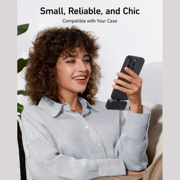 Anker Nano Power Bank 22.5W Built-In USB-C Connector White | A1653H21 Anker Euronics Ireland