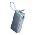 Anker Nano Power Bank 30W Built-In USB-C Cable Blue | A1259H31 Anker Euronics Ireland