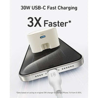 Anker Nano USB-C Wall Charger 30W White | A2337V21 Anker Euronics Ireland