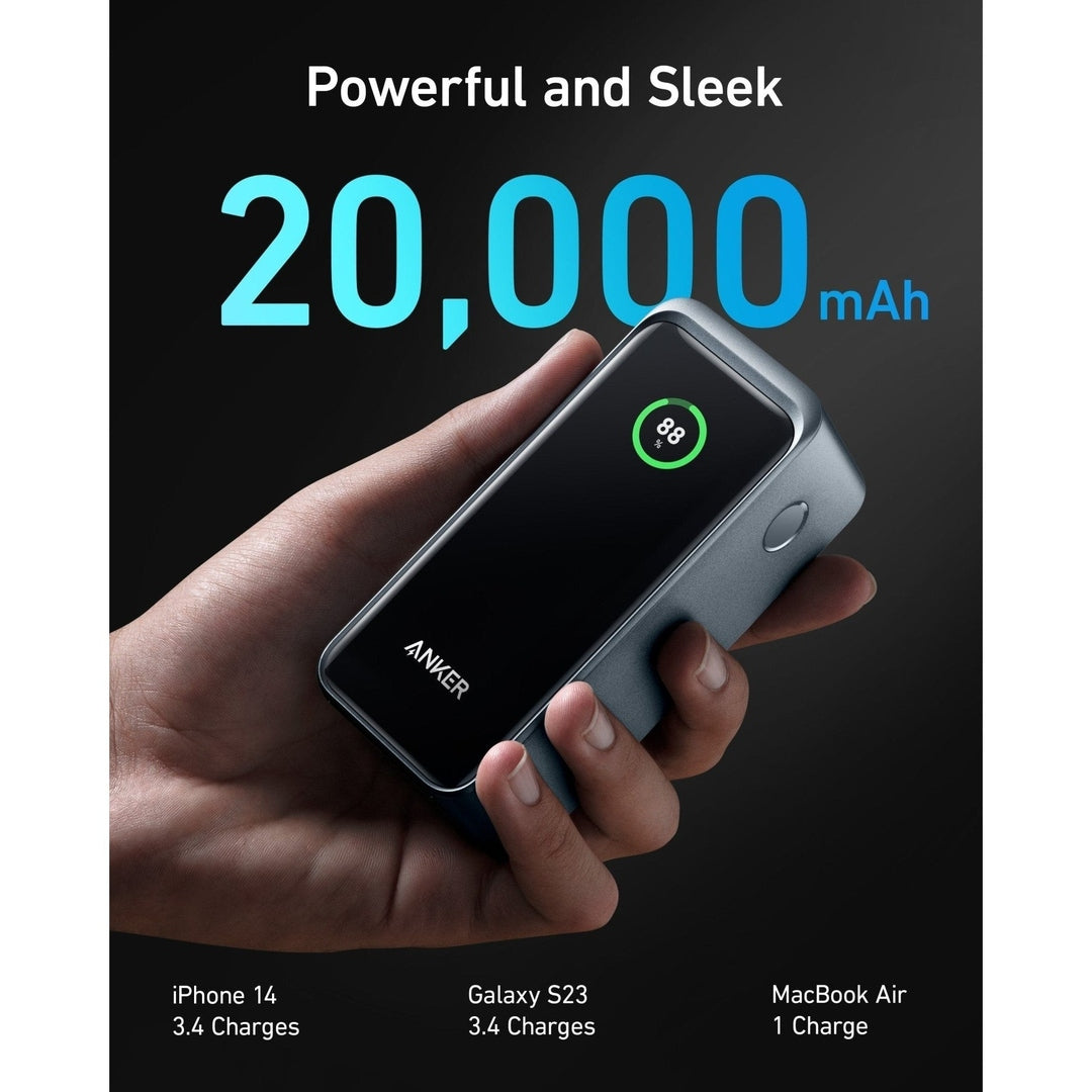 Anker Prime Power Bank 20000mAh 200W Black | Euronics