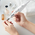 Beurer MP 42 Manicure/Pedicure device in use on hand