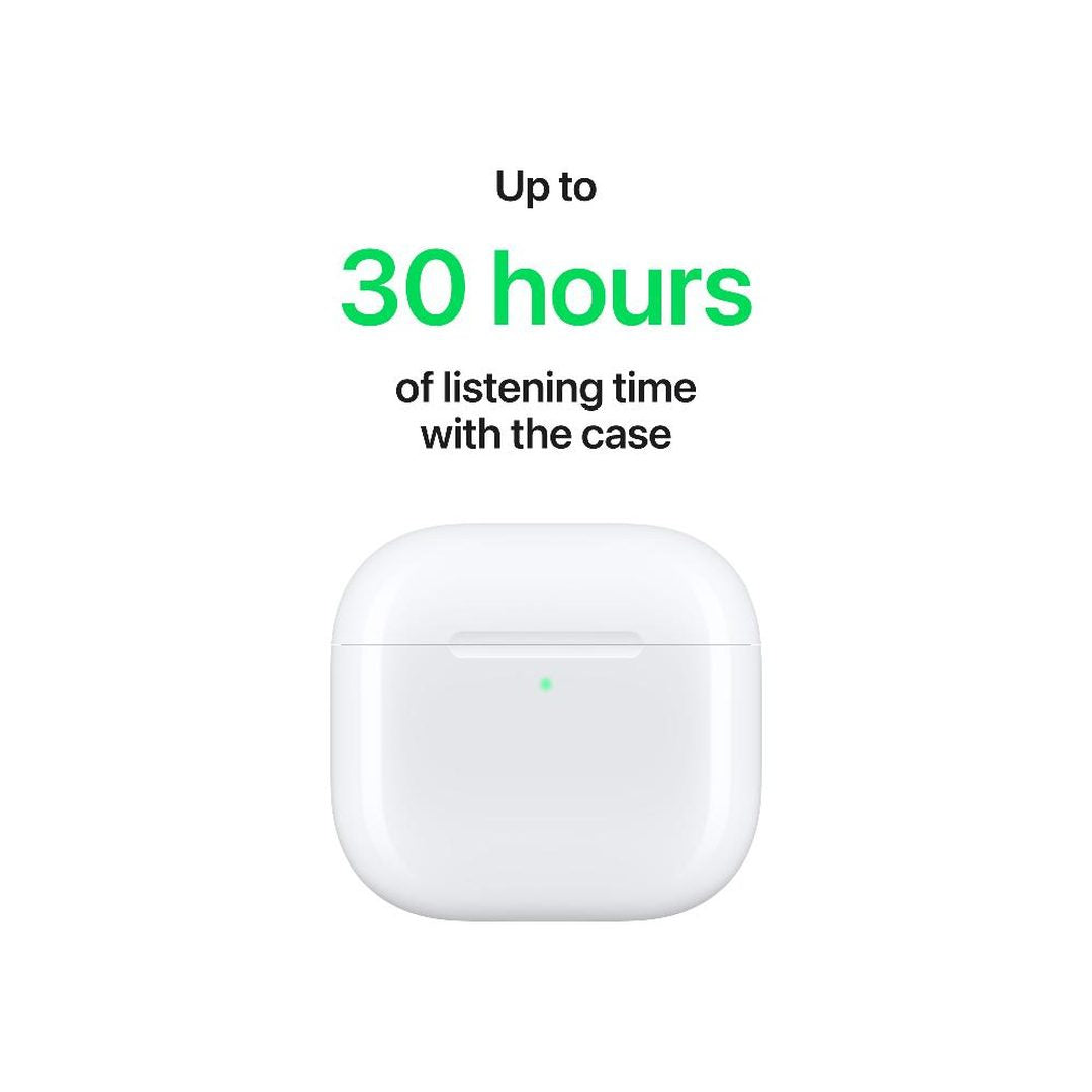 Apple Airpods 4 with Active Noise Cancellation - White | MXP93ZM/A Apple Headphones Euronics Ireland