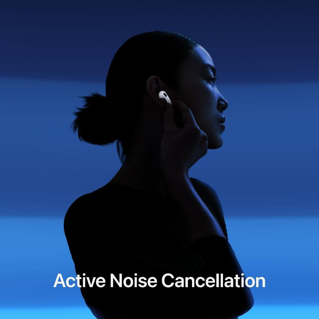 Apple Airpods 4 with Active Noise Cancellation - White | MXP93ZM/A Apple Headphones Euronics Ireland