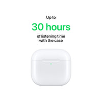 Apple Airpods 4 with Charging Case - White | MXP63ZM/A Apple Headphones Euronics Ireland