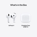 Apple Airpods 4 with Charging Case - White | MXP63ZM/A Apple Headphones Euronics Ireland