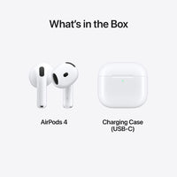Apple Airpods 4 with Charging Case - White | MXP63ZM/A Apple Headphones Euronics Ireland