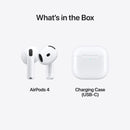 Apple Airpods 4 with Charging Case - White | MXP63ZM/A Apple Headphones Euronics Ireland