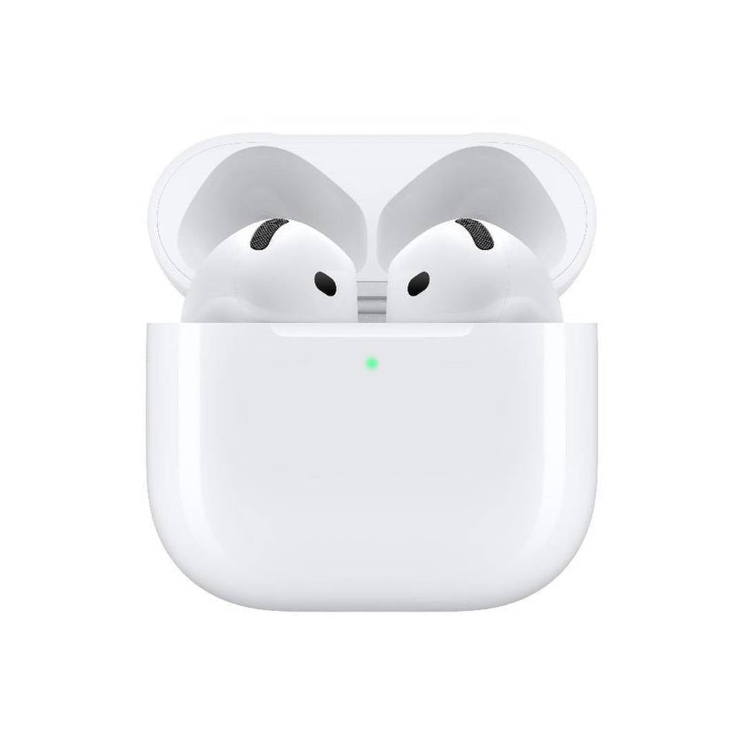 Apple AirPods 4 MXP63ZM/A charging case, open with earbuds inside