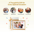 Arzopa D10 10.1" Digital Photo Frame Champagne Gold | Touch Screen Smart Display