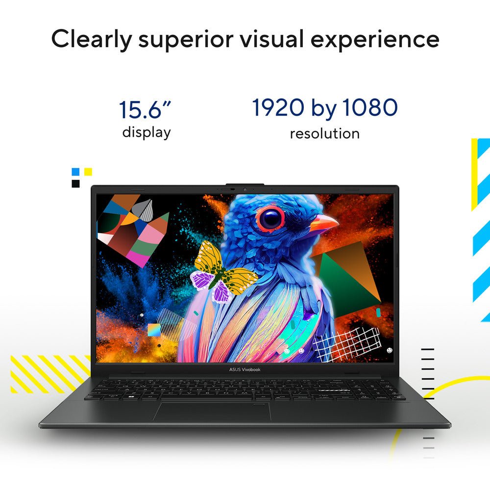 Asus Vivobook Go AMD Ryzen 3 15.6" 8GB/128GB Laptop - Black | SE1504FA-NJ715W Asus Laptop Euronics Ireland