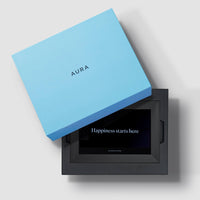 AURA Carver 10.1" WiFi Digital Photo Frame - Gravel | UKA900-BLK Aura Digital Photo Frame Euronics Ireland