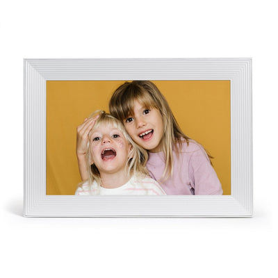 AURA Carver 10.1" WiFi Digital Photo Frame - Seasalt | UKA900-WHT Aura Digital Photo Frame Euronics Ireland