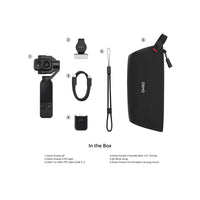 DJI Osmo Pocket 4P 4K Gimbal Camera Standard Combo - Black - what's in the box